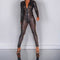 HEED NYC Women's Signature Black Tulle Jumpsuit